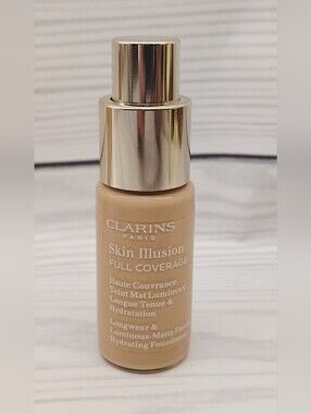 Clarins Skin Illusion Full Coverage Foundation Makeup 106N